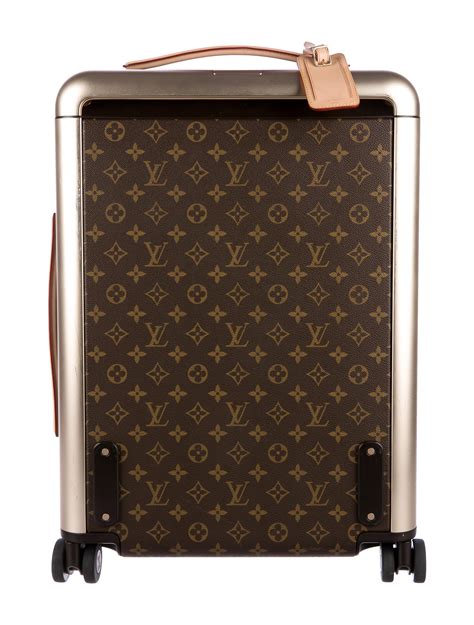 louis vuitton brown suitcase price|louis vuitton hard suitcase.